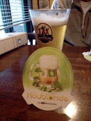 3 brasseurs Houblonde, oct. 2014 Houblonde