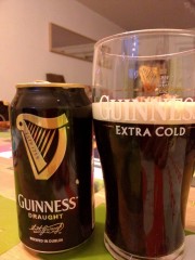 Guinness Draught stout, mar. 2015 Guinness Draught stout