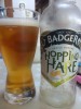 Badger hopping hare