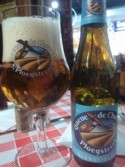 Queue de charrue blonde