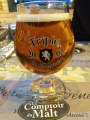 La triple du comptoir